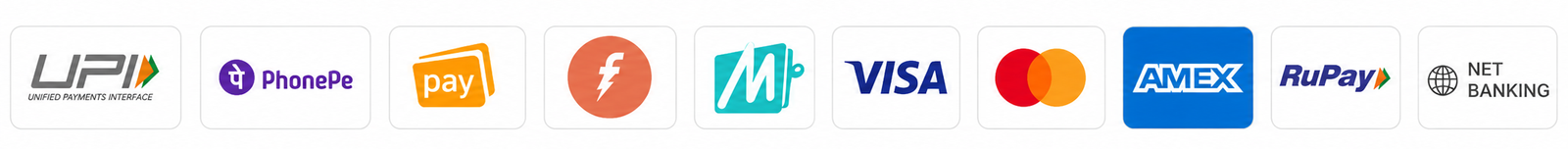Accepted Payment Methods