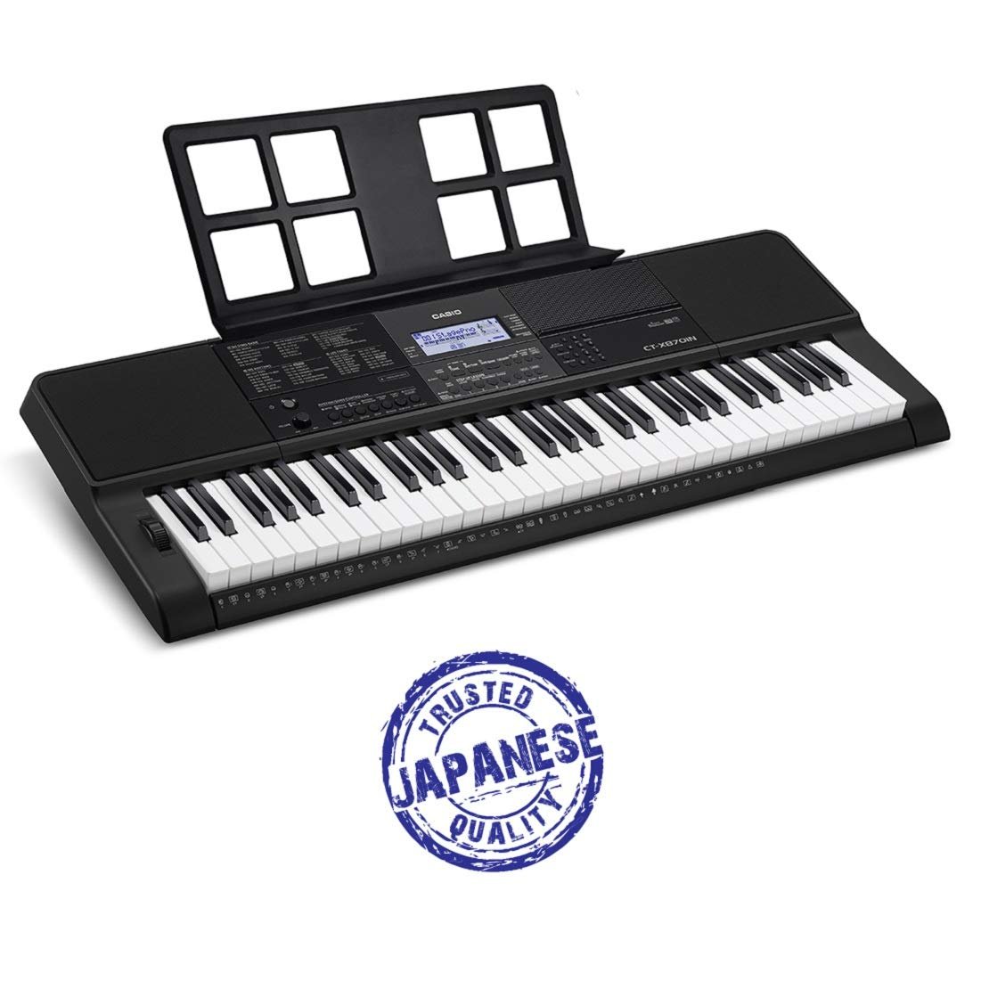 Casio CT-X870IN 61-Key Portable Keyboard, Black - Image 6